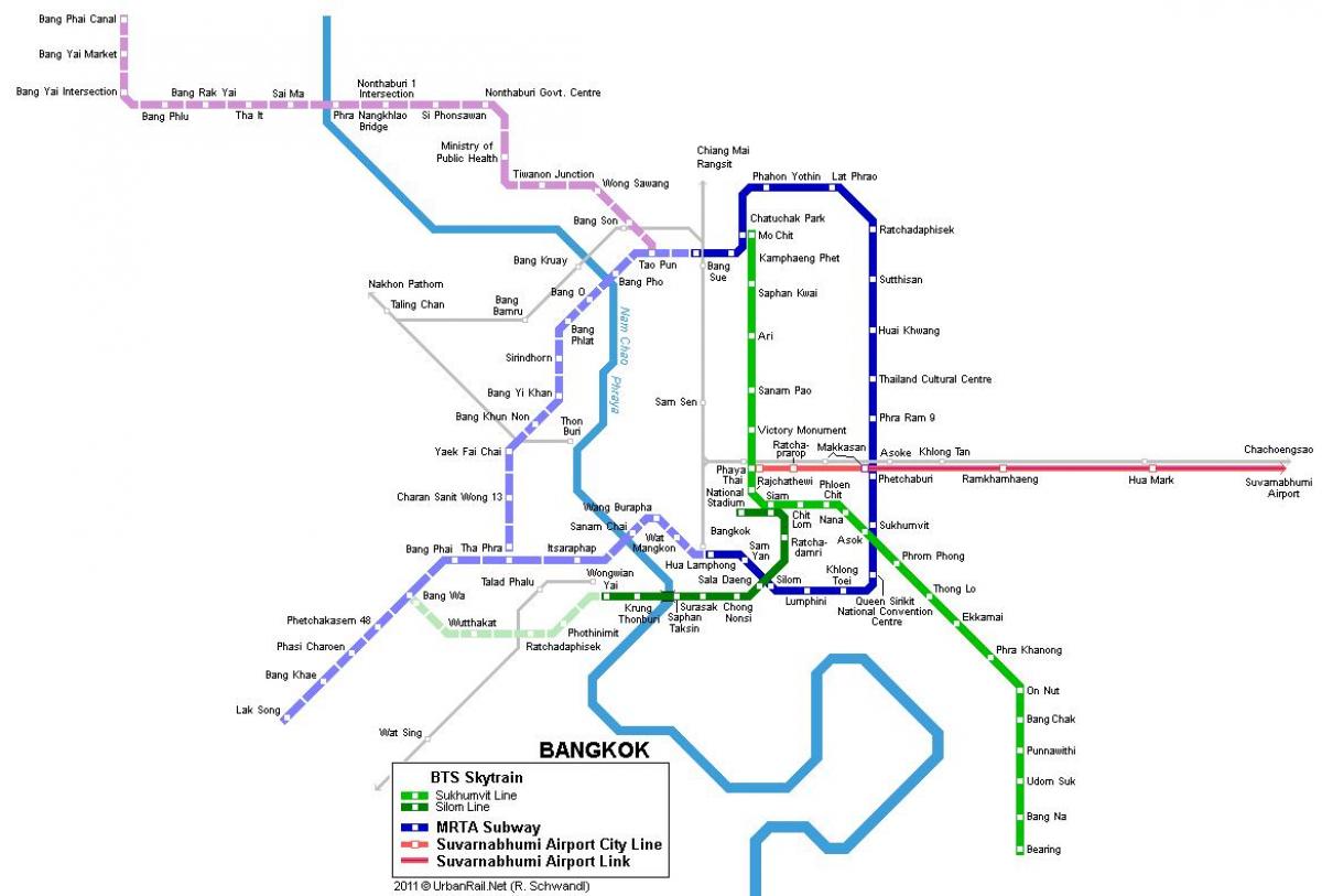 метро БКК мапи