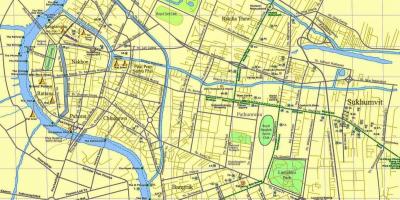 Карта Бангкока путу