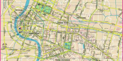 Мапа града Бангкок