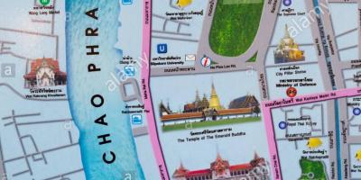 Бангкок картица са туристичким местима